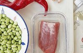肉末毛豆怎么做