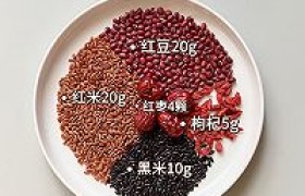 红米枸杞豆浆怎么做