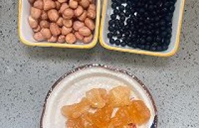 黑豆花生浆VS陈皮绿豆沙怎么做