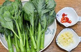 白灼芥兰怎么做