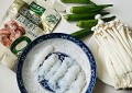 海鲜菇拌秋葵怎么做