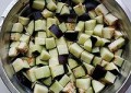 香辣豉肉烧茄丁怎么做